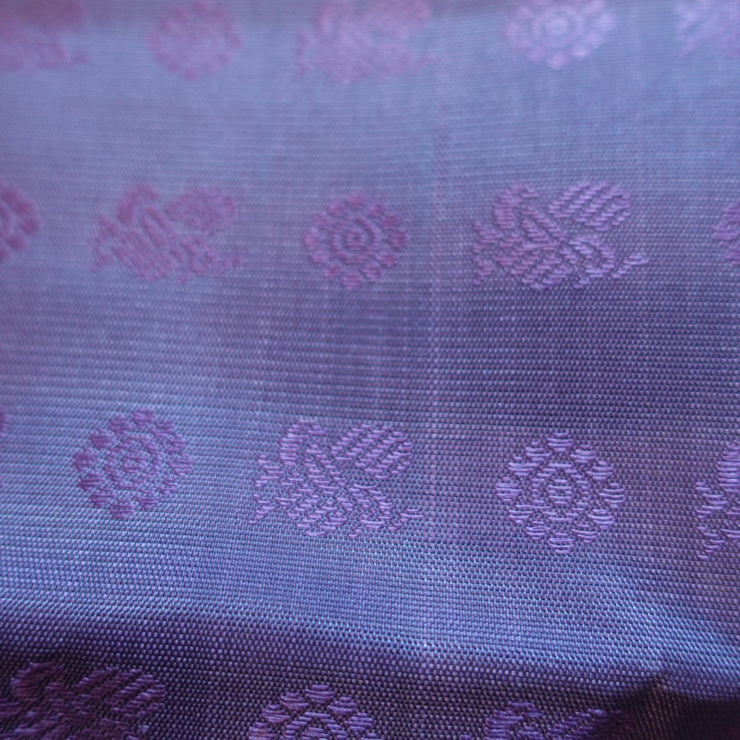 LAVENDER FIELDS | Pastel Lavender Pure Silk Kanjeevaram